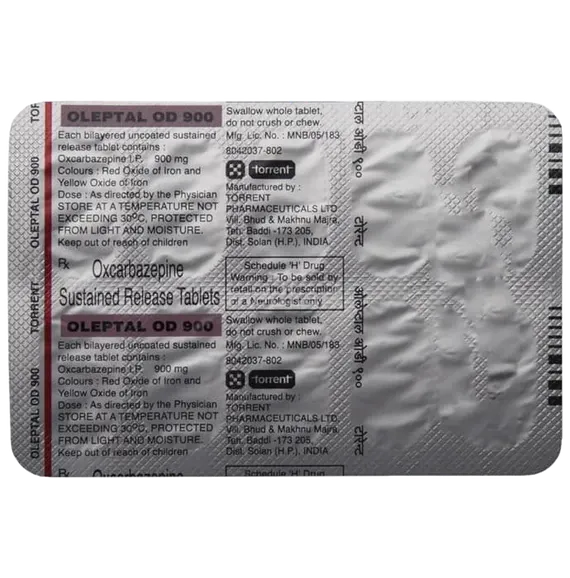 oleptal od 900mg tablet 10's